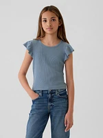 Kids Rib Flutter T-Shirt