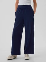 Kids Wide-Leg Pull-On Pants