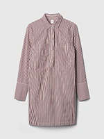 Organic Cotton Mini Shirtdress