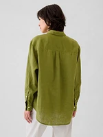 100% Linen Big Shirt