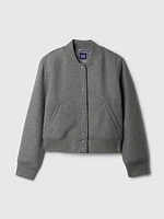 Wool Bomber Jacket