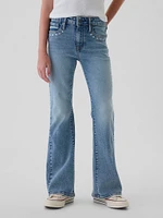 Kids High Rise '70s Flare Jeans