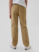 Kids Pull-On Straight Khakis