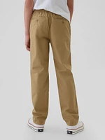 Kids Pull-On Straight Khakis