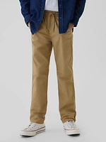 Kids Pull-On Straight Khakis