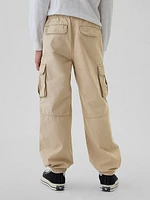 Kids Pull-On Parachute Cargo Pants