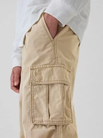 Kids Pull-On Parachute Cargo Pants