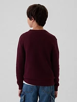 Kids Textured Sweater