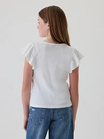 Kids Rib Flutter T-Shirt