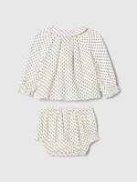 Baby Polka Dot Outfit Set