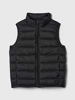 Kids Recycled Lightweight Puffer Vest