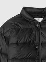 Kids Recycled Lightweight PrimaLoft® Puffer Bomber Jacket