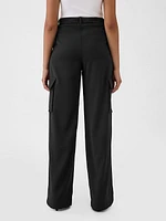 365 High Rise Cargo Pleated Trousers