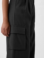 365 High Rise Cargo Pleated Trousers