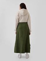 Cargo Maxi Skirt