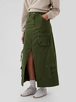 Cargo Maxi Skirt