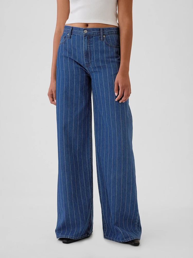 Mid Rise UltraSoft Baggy Jeans