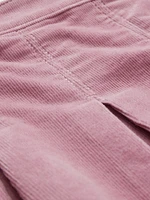 Kids Corduroy Pleated Skirt