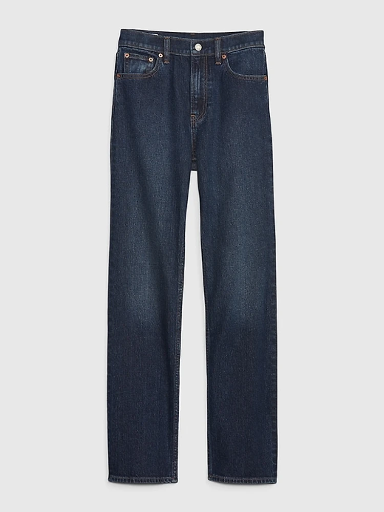 High Rise '90s Straight Jeans