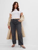 Mid Rise Corduroy '90s Loose Cargo Pants