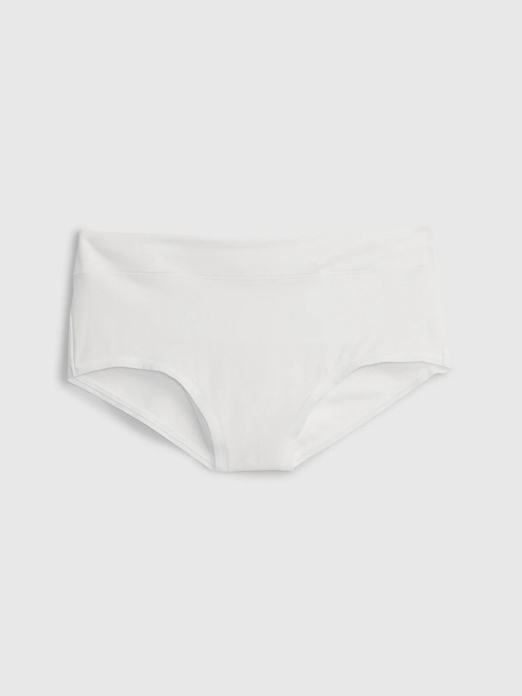 Organic Stretch Cotton High Rise Hipster