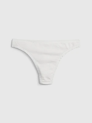 Organic Stretch Cotton Thong