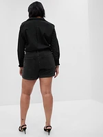 5" Mid Rise Girlfriend Shorts