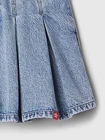 Gap × American Girl Kids Pleated Denim Skirt