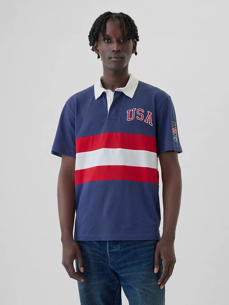 Team USA Polo Shirt Shirt