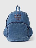 Gap × American Girl Logo Denim Backpack