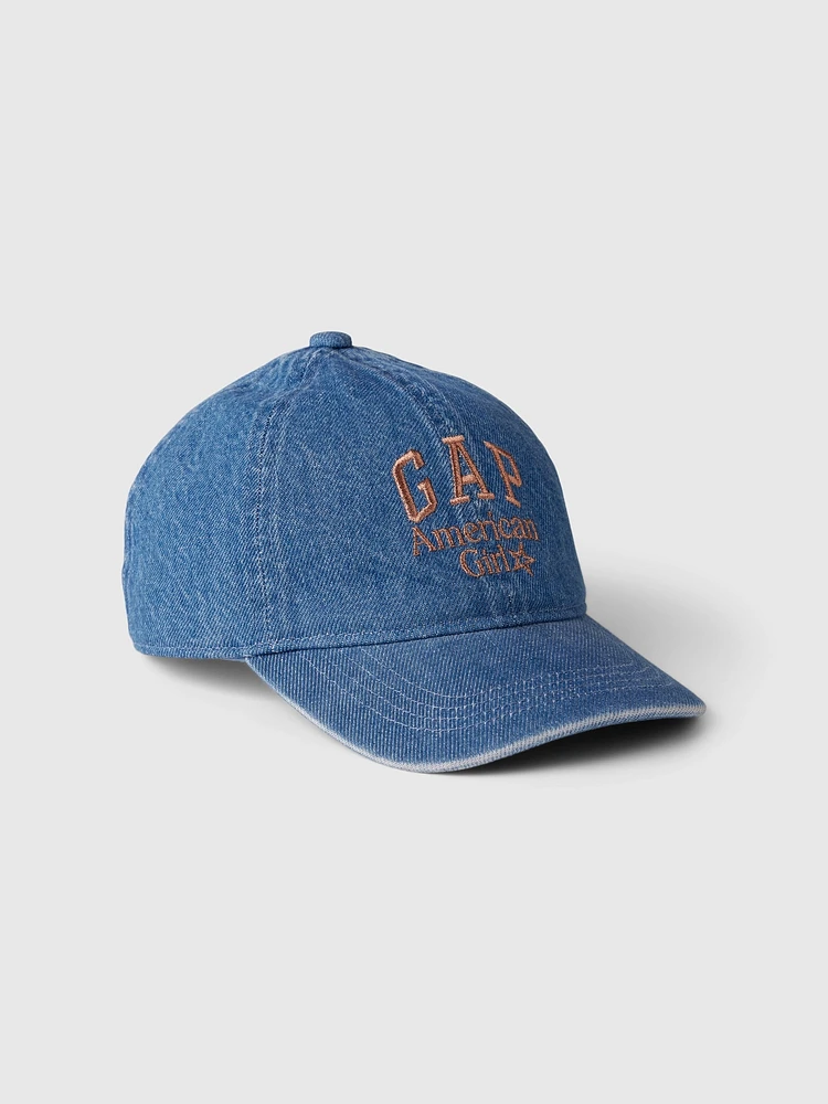 Gap  American Girl Logo Denim Baseball Hat