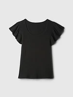 Kids Rib Flutter T-Shirt