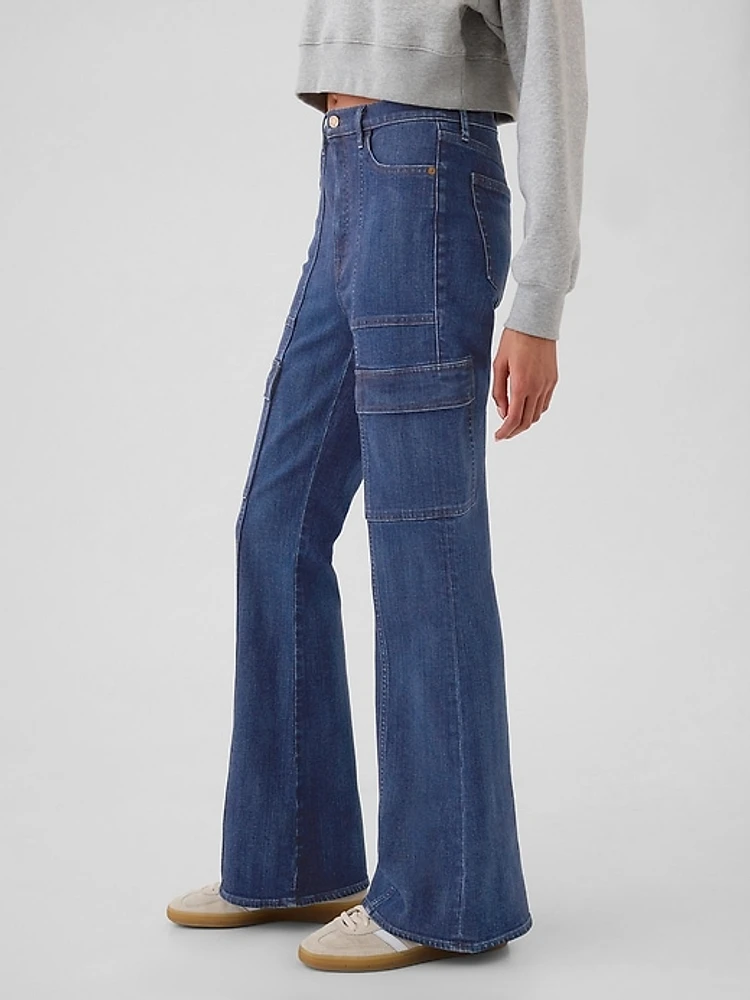 High Rise '70s Flare Jeans