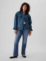 Mid Rise Baby Boot Jeans