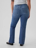 Mid Rise Baby Boot Jeans