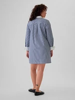 Organic Cotton Mini Shirtdress