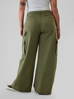 Low Rise Cargo Baggy Khakis