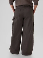 Low Rise Cargo Baggy Khakis