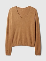 CashSoft V-Neck Sweater