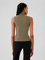 Modern Mockneck Tank Top