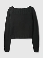 CashSoft Boatneck Sweater