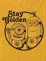 Minions Stay Golden Graphic Tee