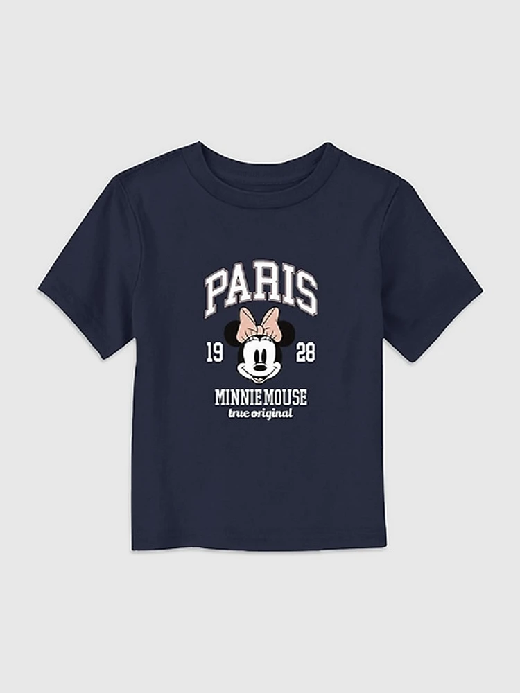 Toddler Minnie Mouse Paris Graphic Tee