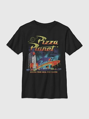 Kids Toy Story Pizza Planet Graphic Tee