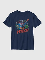 Kids Lilo and Stitch Rock Roll Graphic Tee