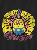 Kids Minions Hippie Graphic Tee