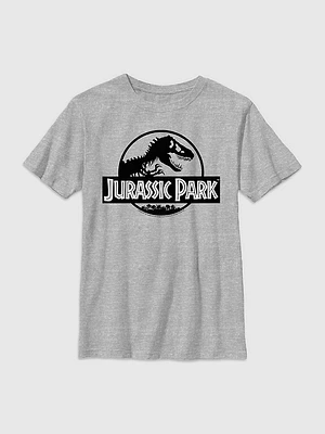 Kids Jurassic Park Logo Graphic Tee