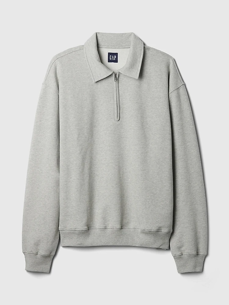 Heavyweight Half-Zip Pullover