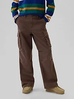 Kids Cargo Baggy Pants