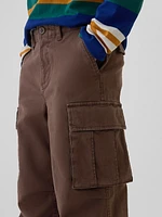 Kids Cargo Baggy Pants